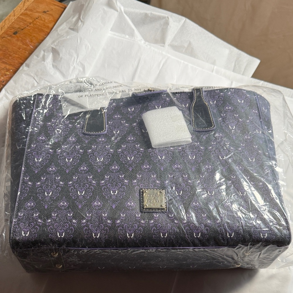 Dooney and Burke Haunted Mansion Tote